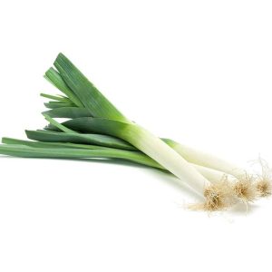 Puerros del huerto
